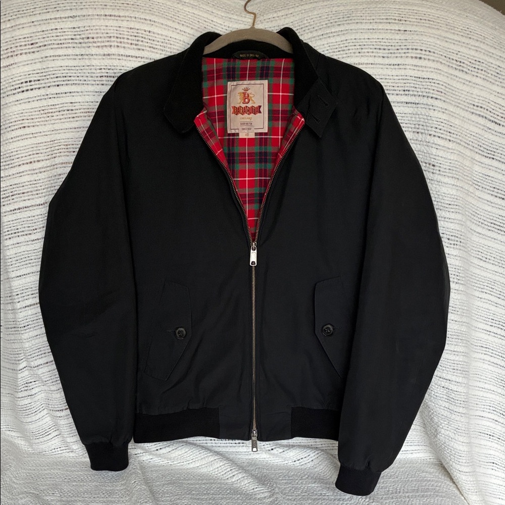 Baracuta G-9 Navy “Harrington” Jacket. Men’s size 40.